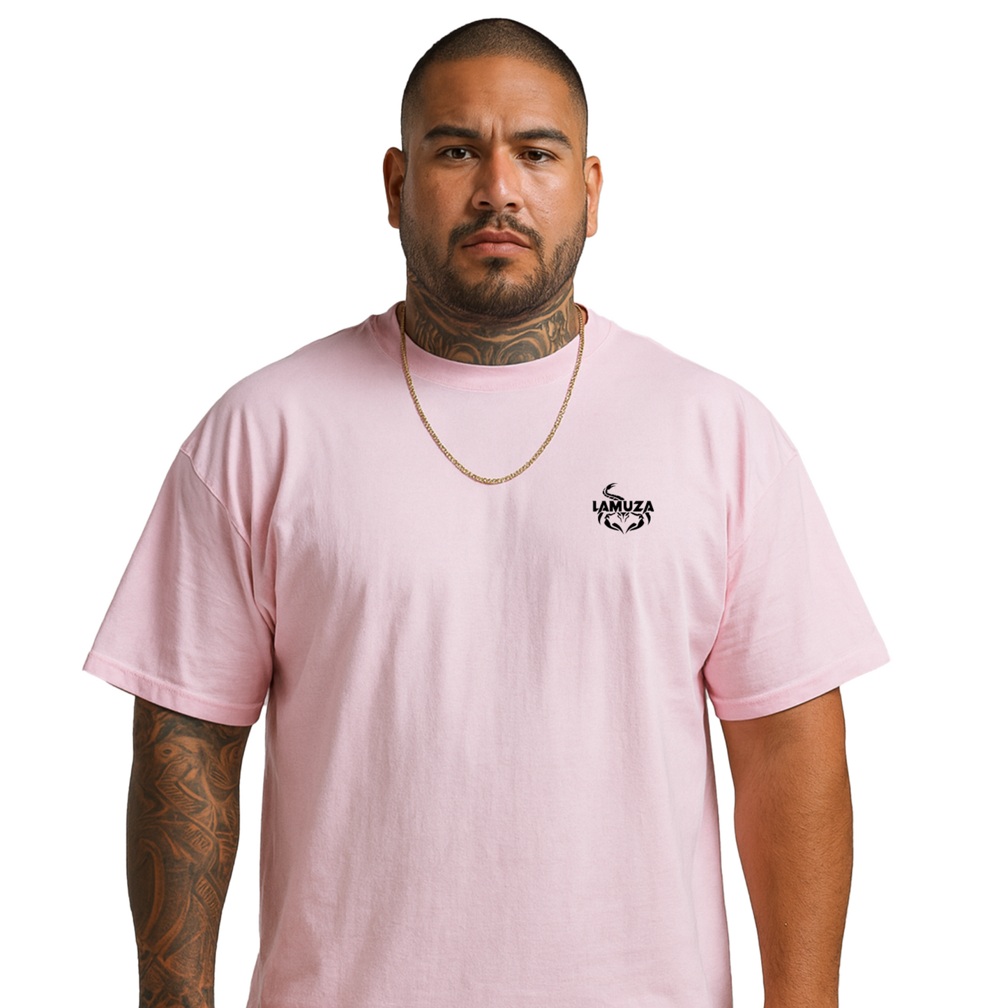 Powder Pink Waist Cropped
