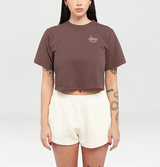 Women's Mocha Crop Top