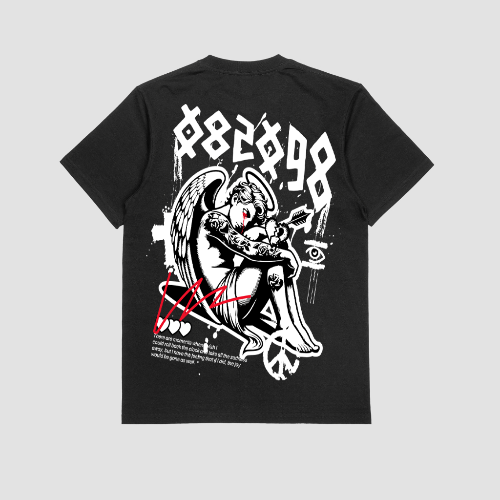 [0820 Graphics]  Reverse Stitched Baby Tee