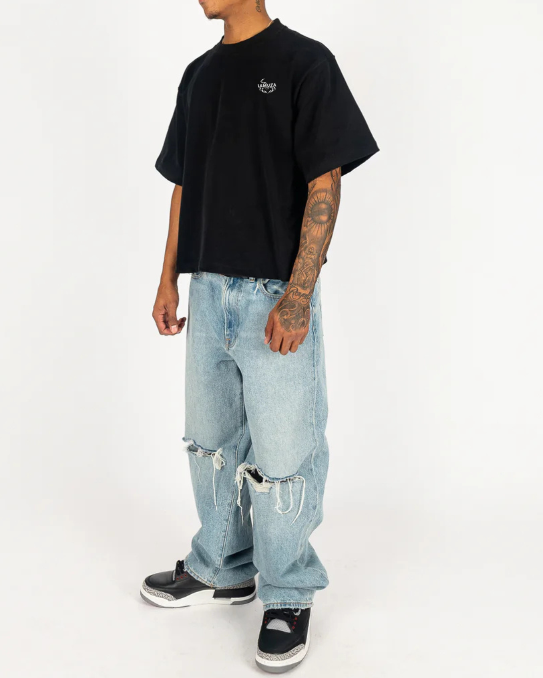 [0820 Graphics]  Reverse Stitched Baby Tee